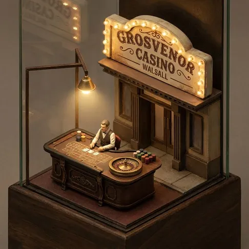 live dealer games at Grosvenor Casino Walsall